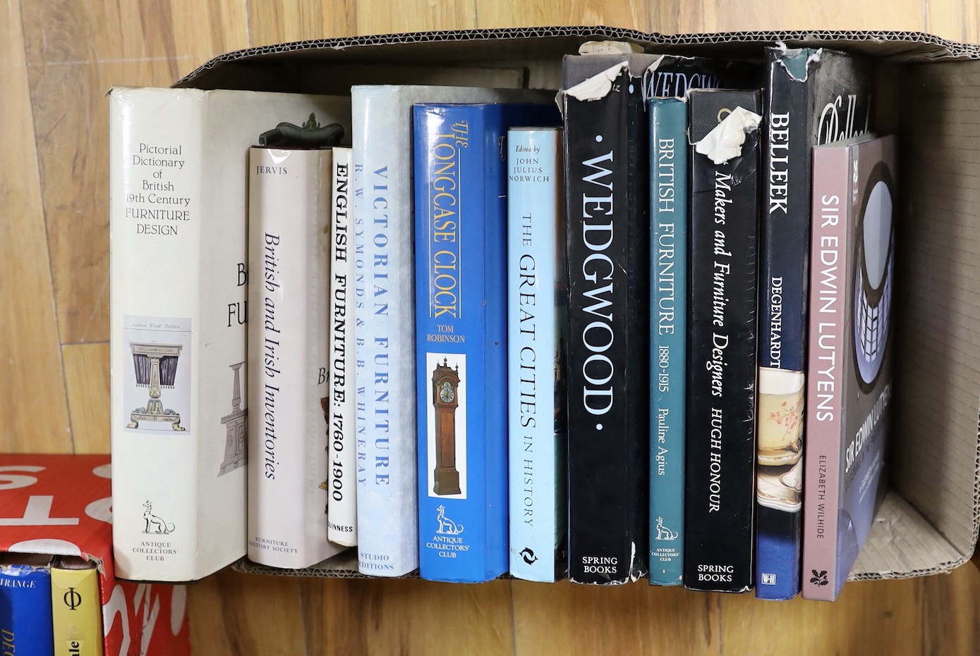 A large quantity of Victorian and later reference books on mainly furniture and interiors, to include Cooper, Jeremy - Victorian and Edwardian Furniture Interiors, Thames and Hudson; Girouard, Mark - Life in the English